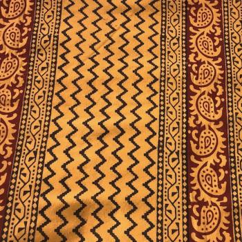 Preview: Hand Block Print aus Indien – YELLOW BAGH PAISLEY